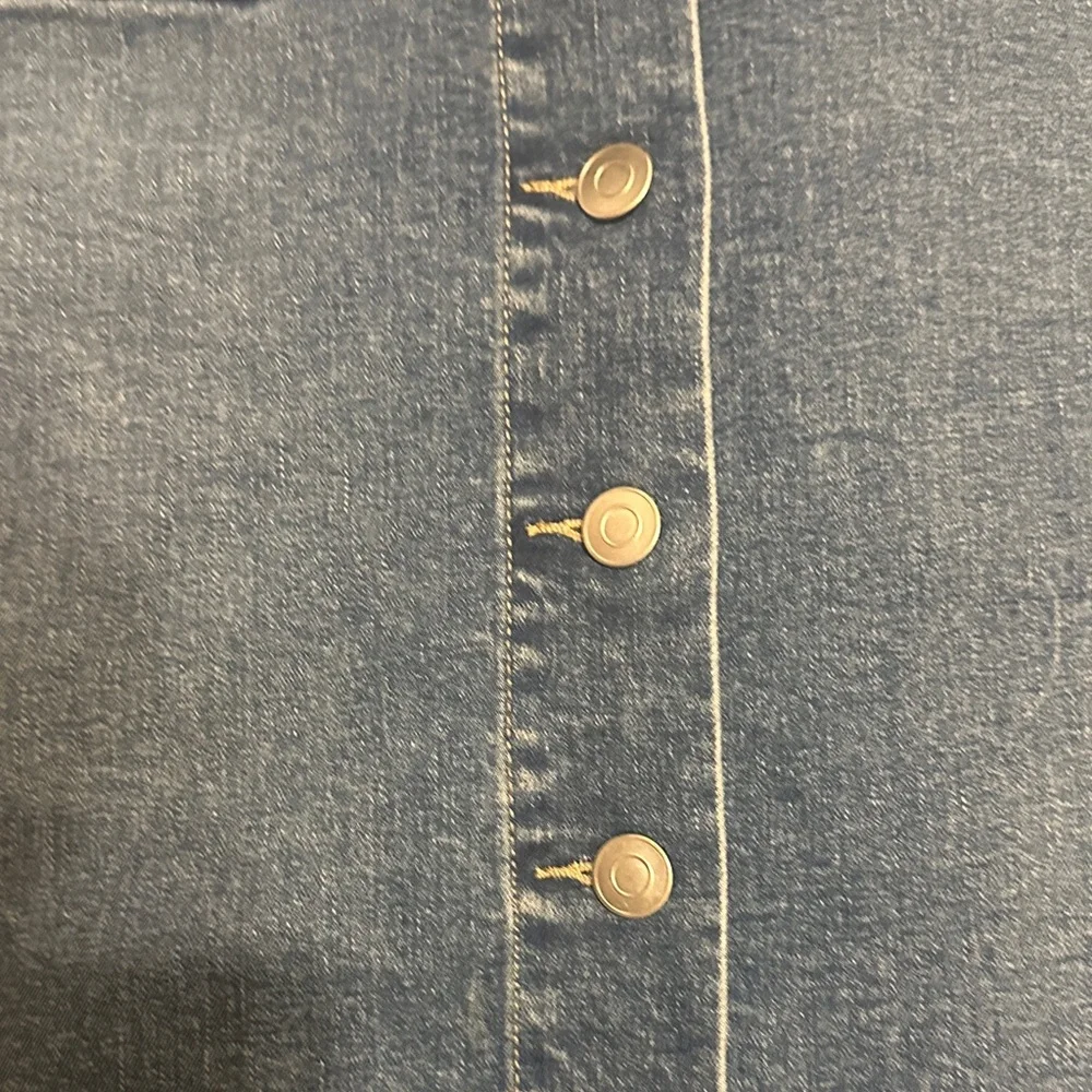 Bagatelle Blue Denim Skirt - Picture 7 of 10